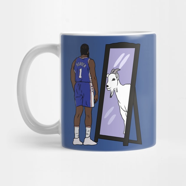 James Harden Mirror GOAT by rattraptees